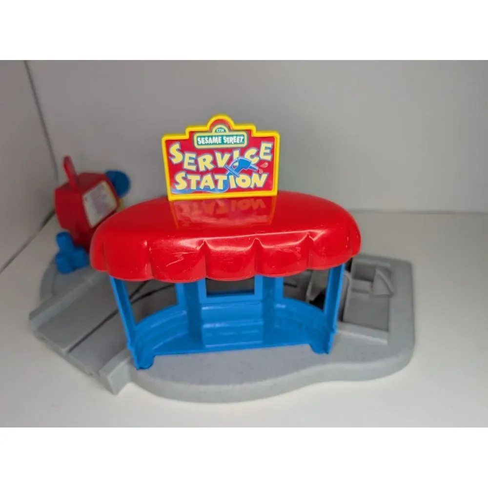 1999 Tyco Sesame Street RADIO‎ Control Roadway Service Station K COMPLETE/ Read